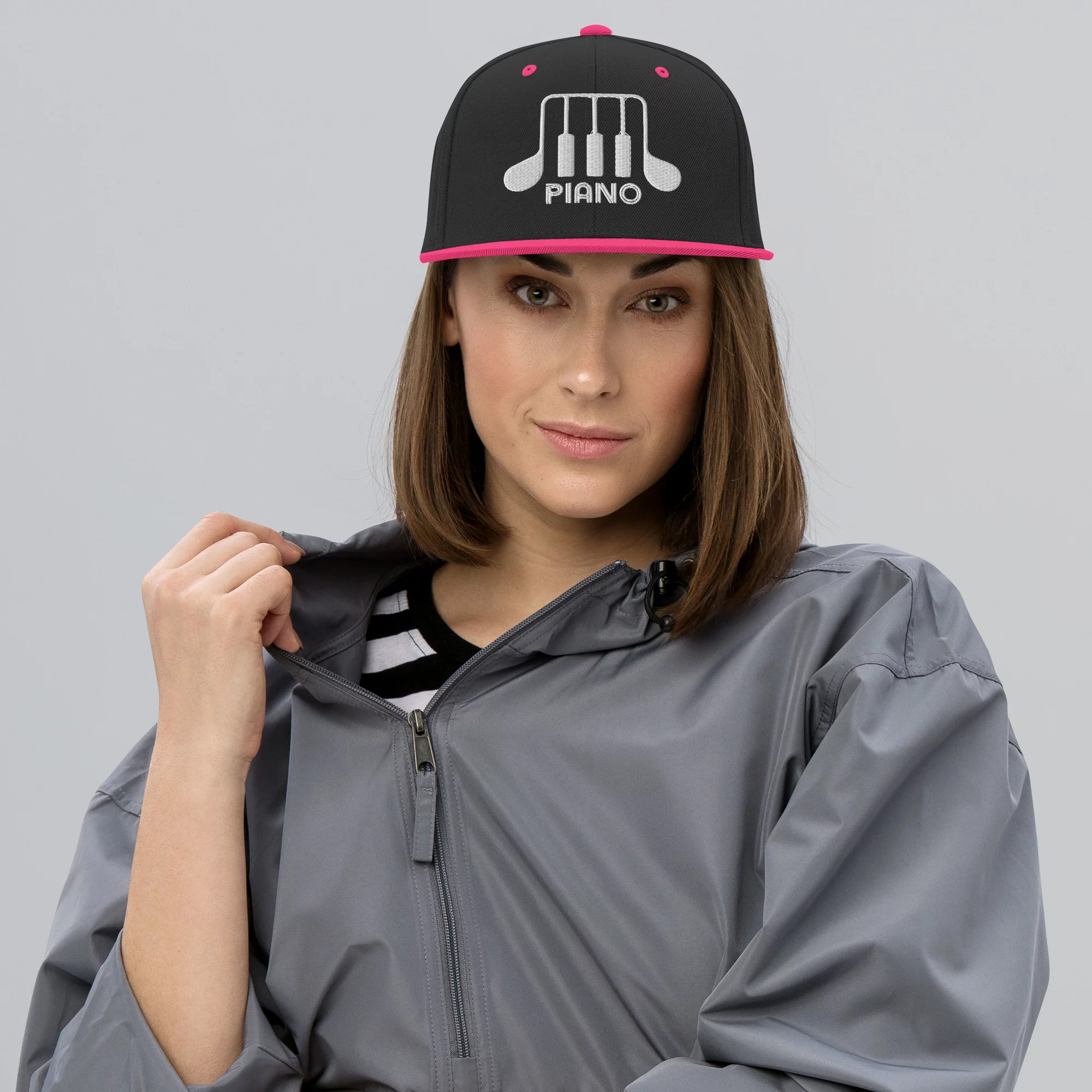 Piano Keys - Snapback Hat - Image 2