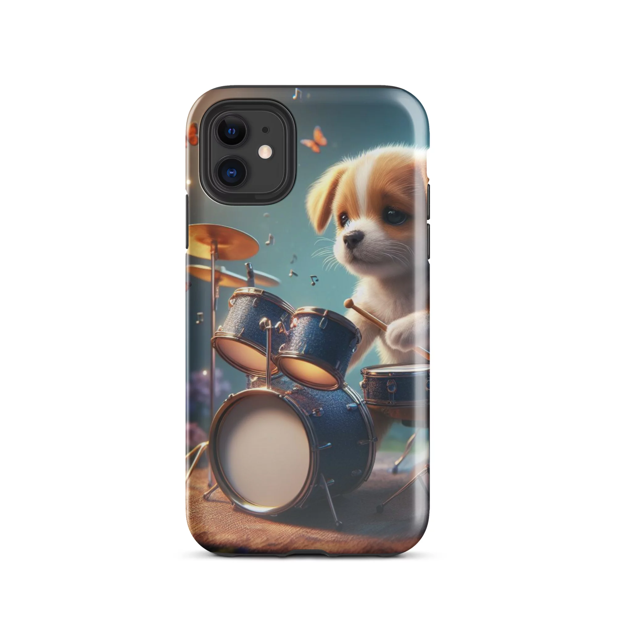 Puppy Drummer - Tough Case for iPhone® - Image 2