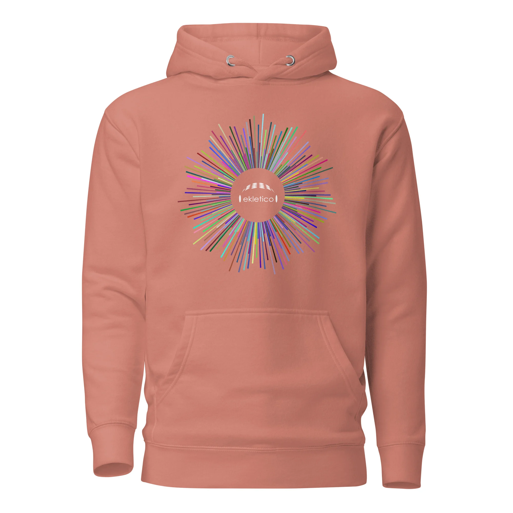 Color Rays Ekletico - Unisex Hoodie - Image 11
