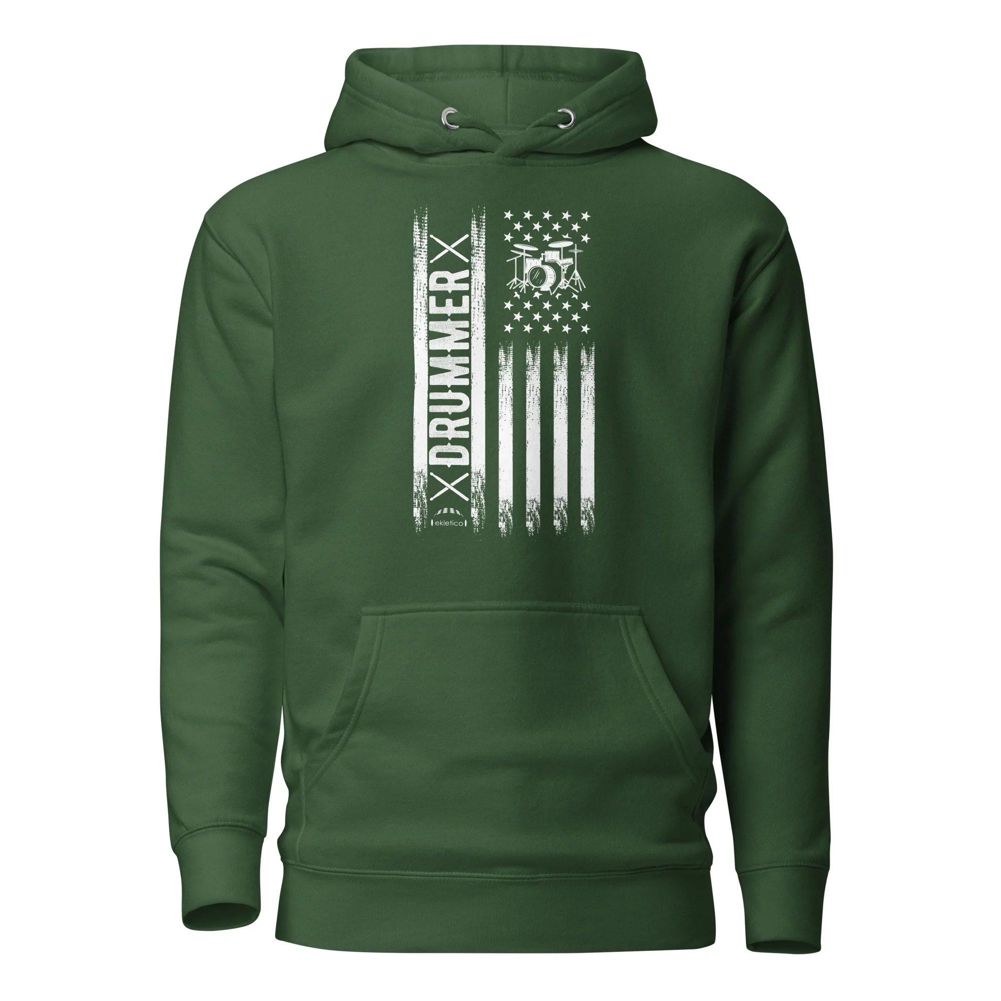 Drummer Ekletico - Unisex Hoodie - Image 6