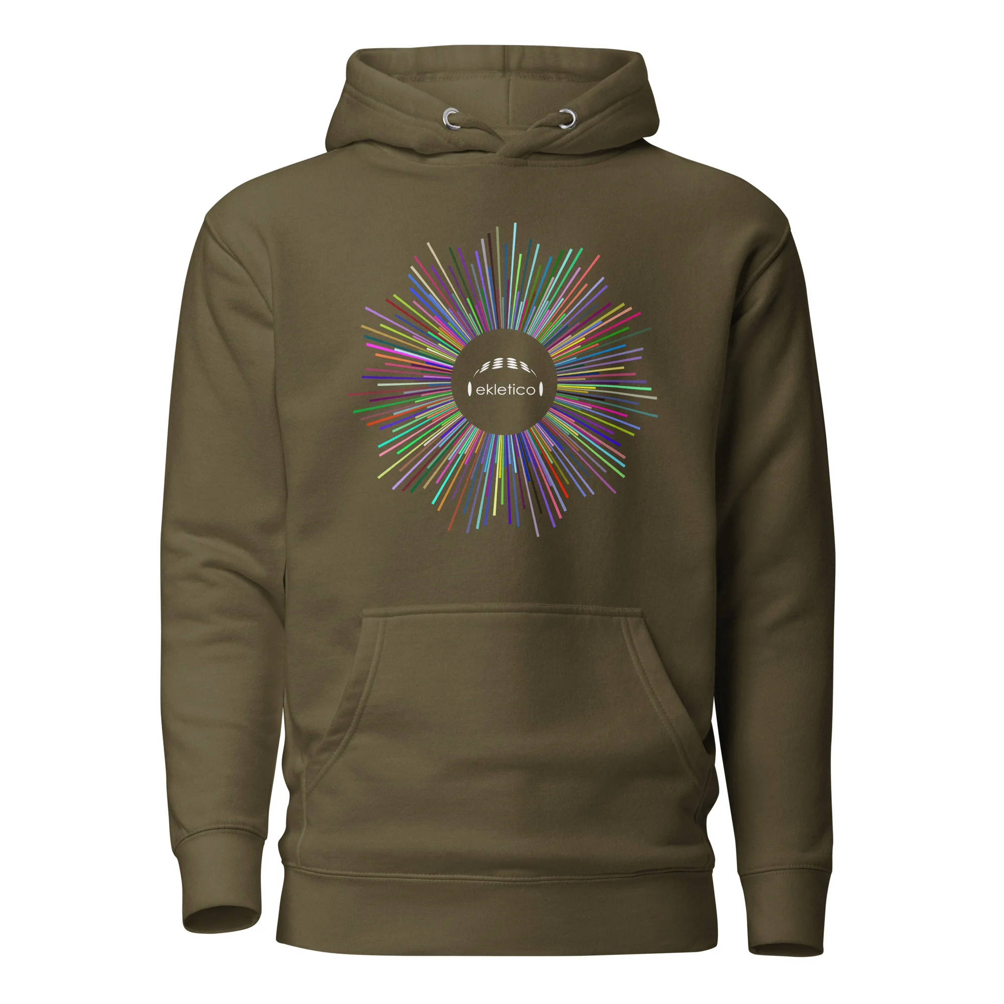 Color Rays Ekletico - Unisex Hoodie - Image 10