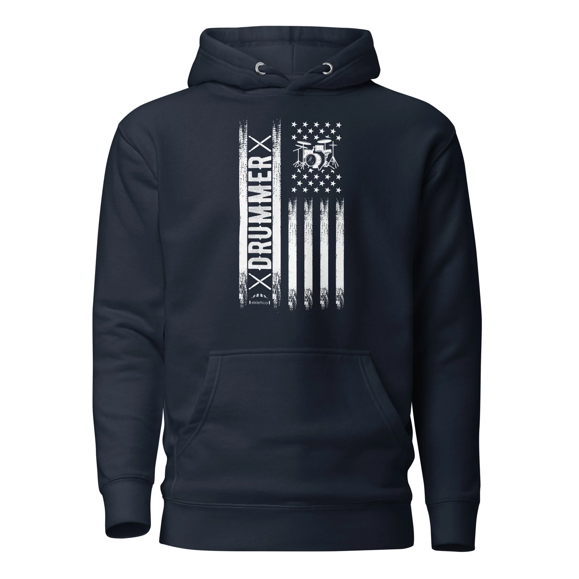 Drummer Ekletico - Unisex Hoodie - Image 4