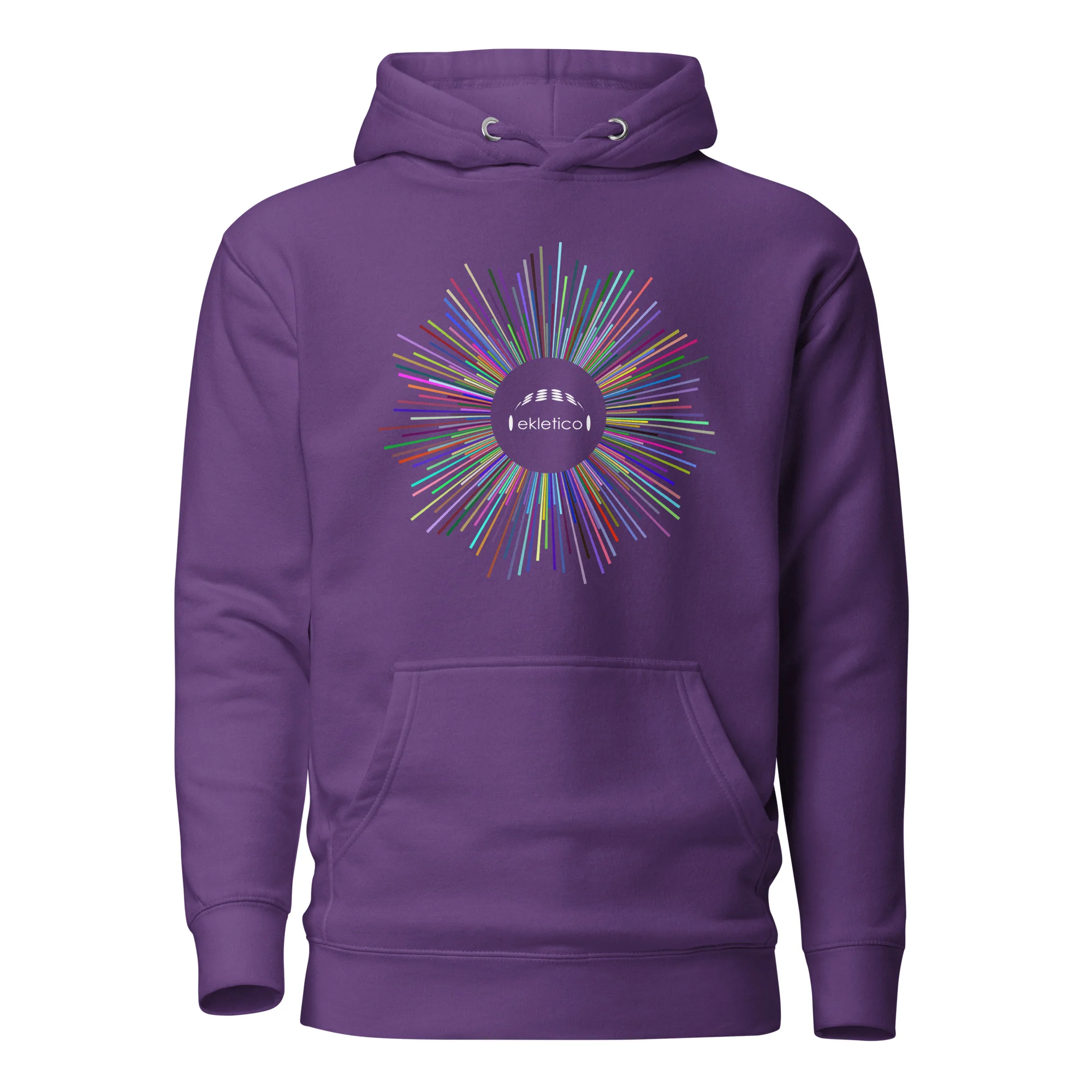 Color Rays Ekletico - Unisex Hoodie - Image 8