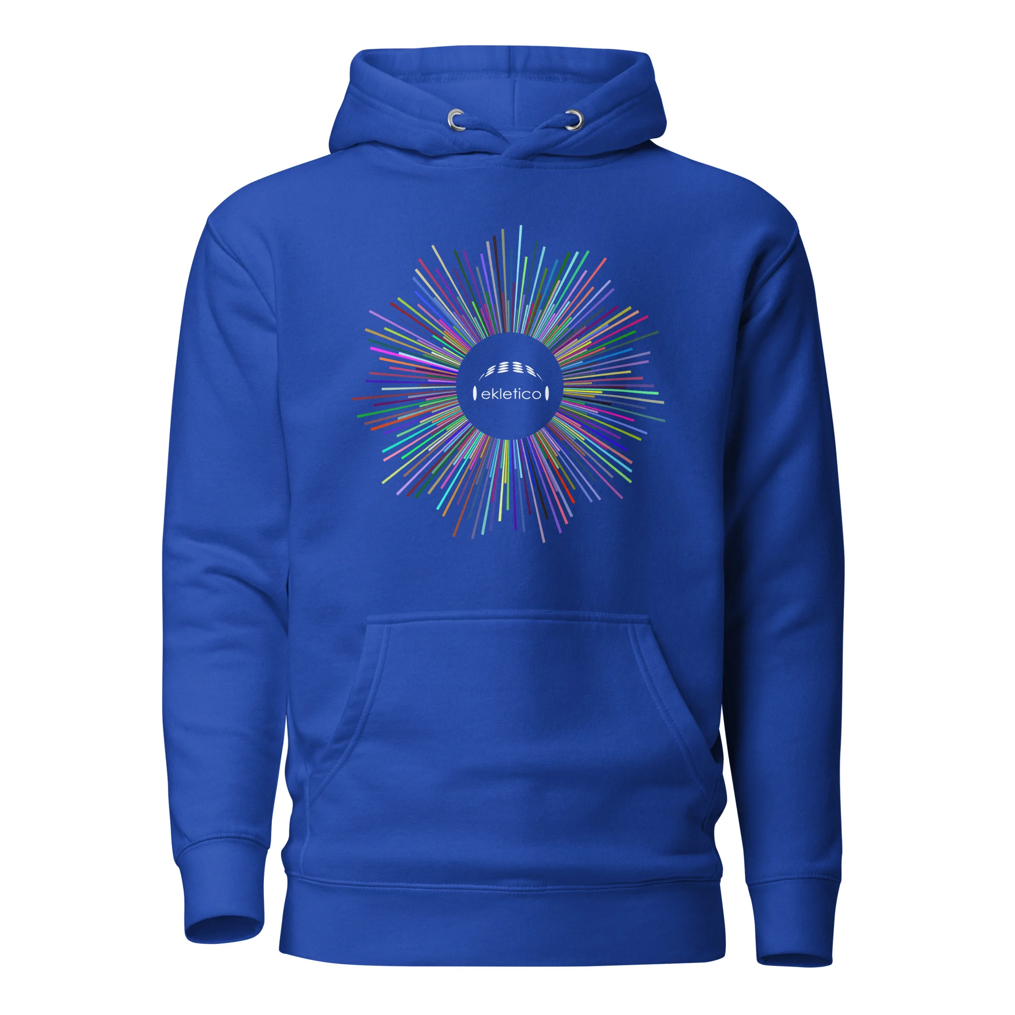 Color Rays Ekletico - Unisex Hoodie - Image 7