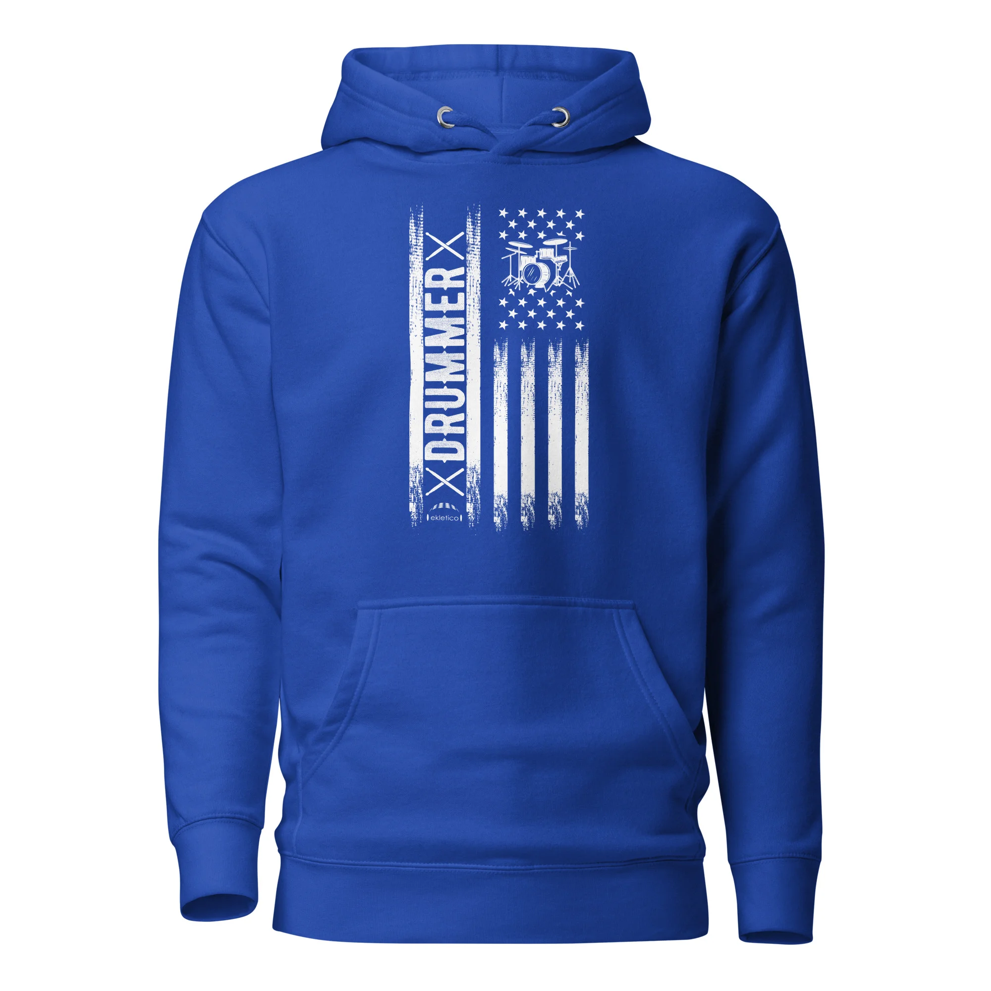 Drummer Ekletico - Unisex Hoodie - Image 2
