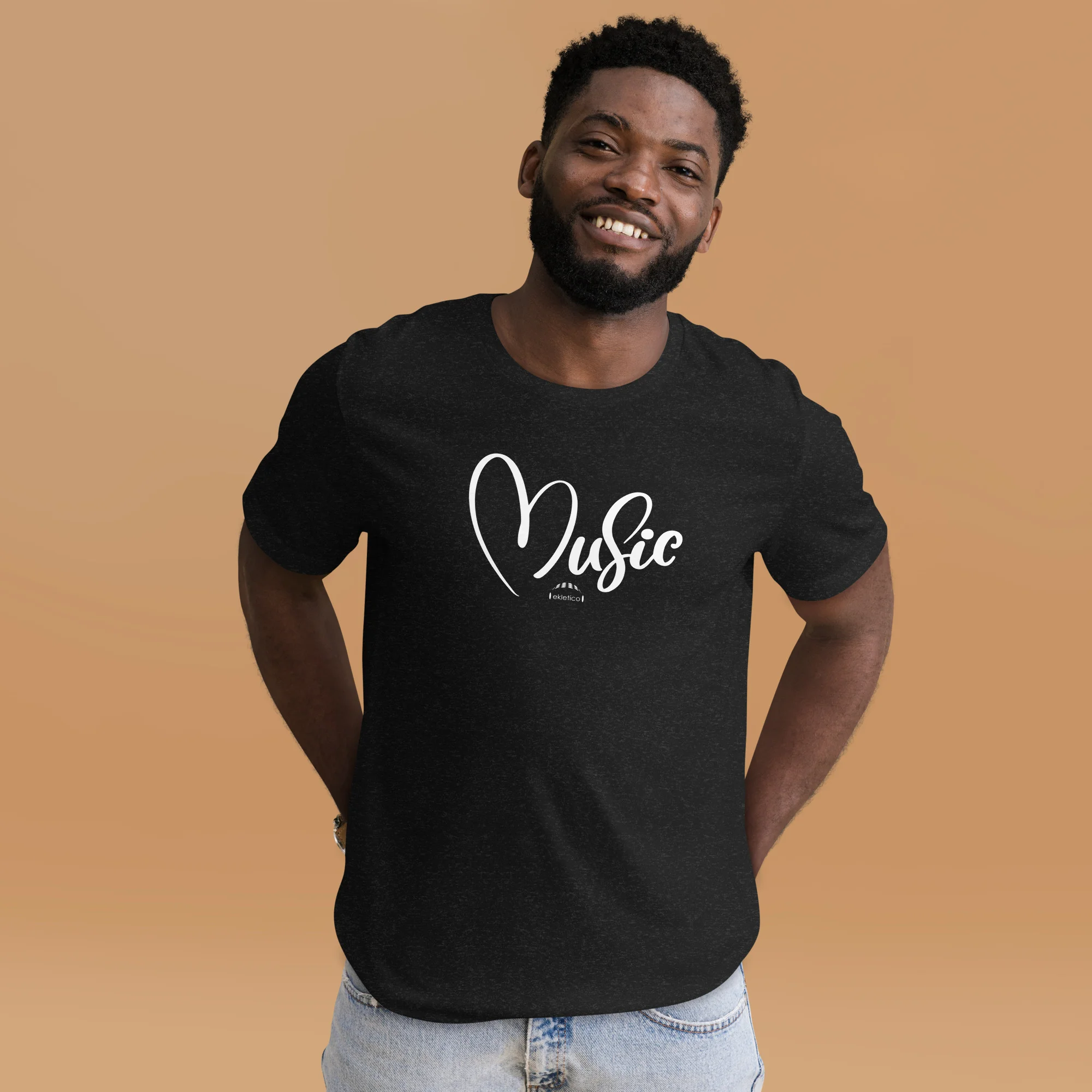 Heart Music - Unisex t-shirt - Image 2