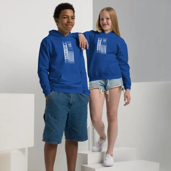 Drummer - Youth heavy blend hoodie